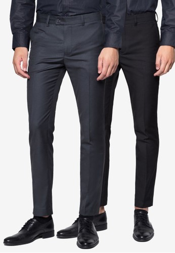 二入窄管西裝長esprit 內衣褲, 服飾, 長褲
