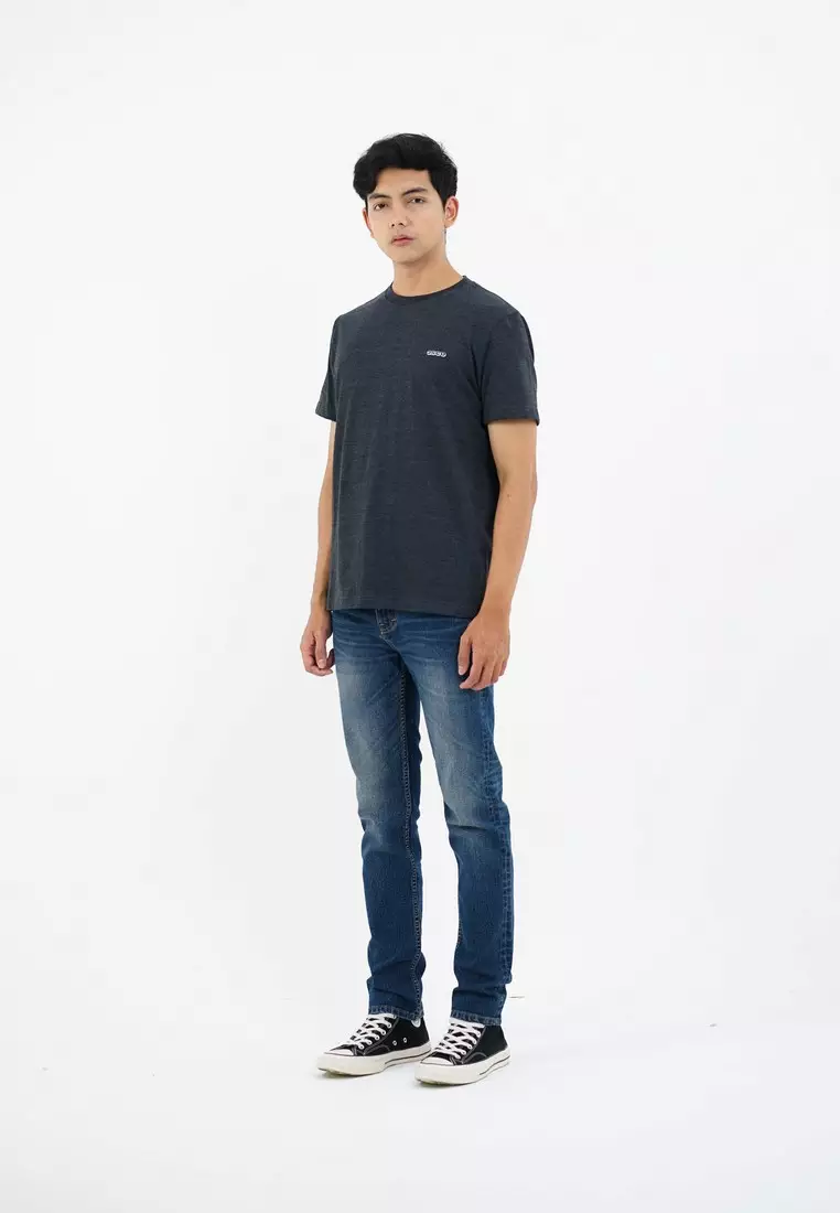 3Second Men's T-Shirt Short Sleeve Regular Fit Cotton Tally C520125