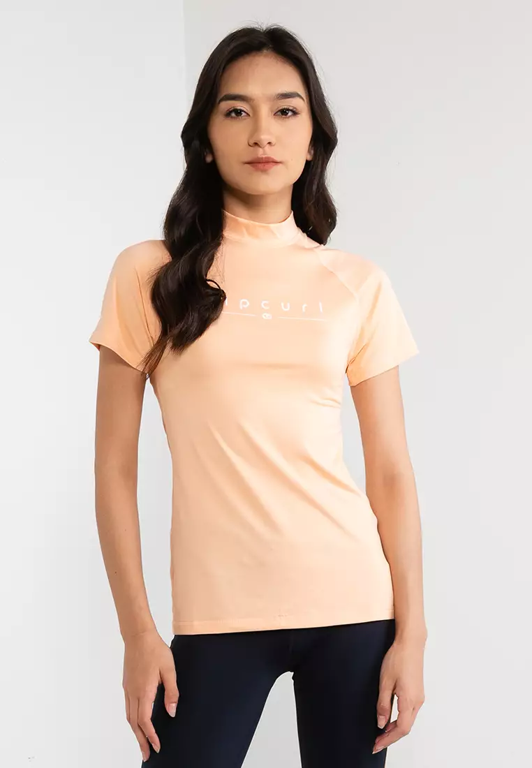 Buy Rip Curl Golden Rays Short Sleeves Rashguard Online Zalora Malaysia