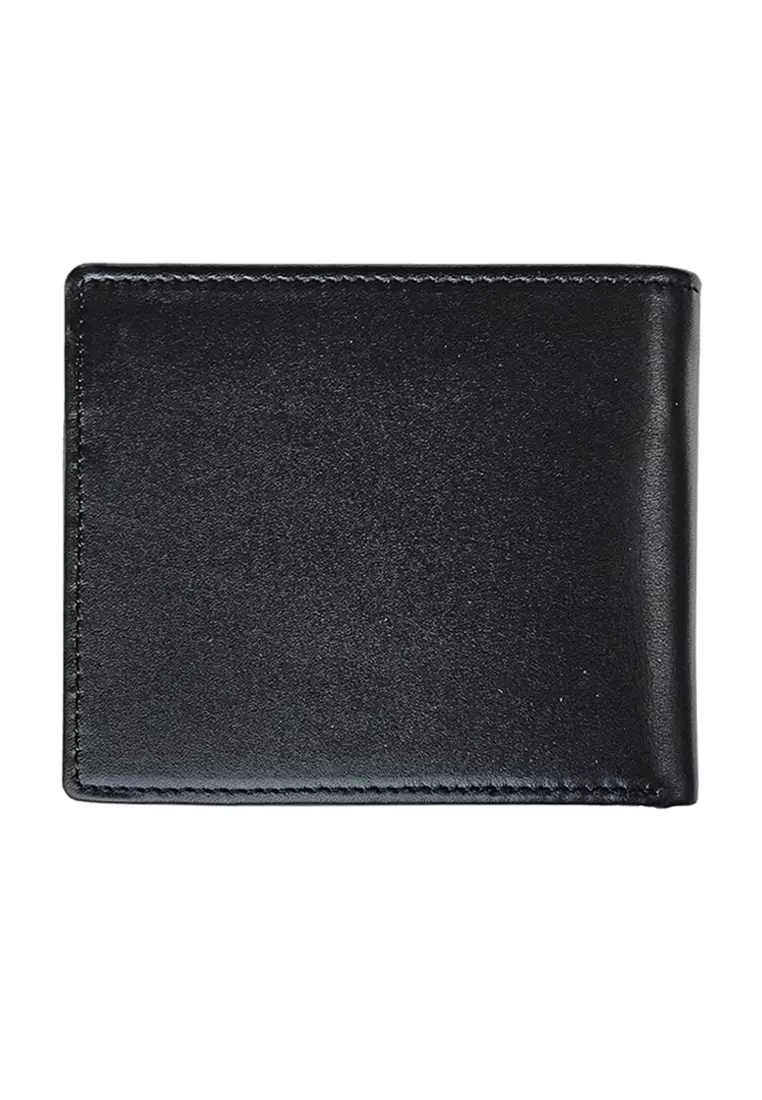 Crocodile 887BY Dompet Pria Men Wallet Leather Kulit Original - Hitam