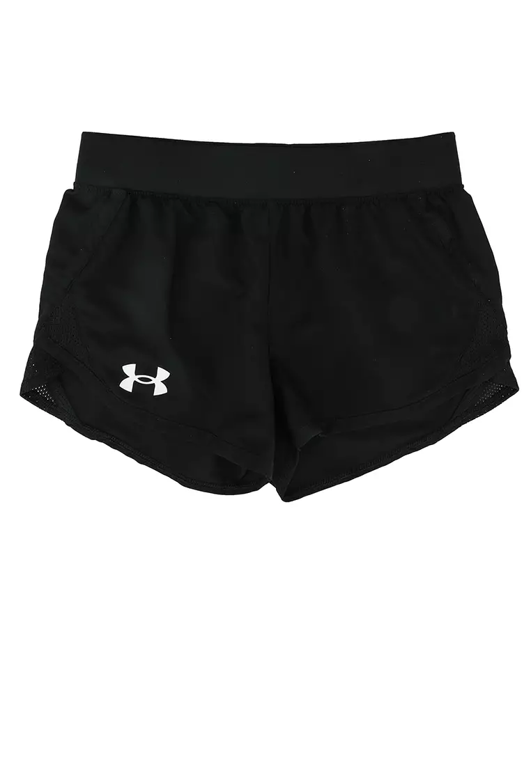  Under Armour Girl's Play Up Tricolor Shorts (Big Kids