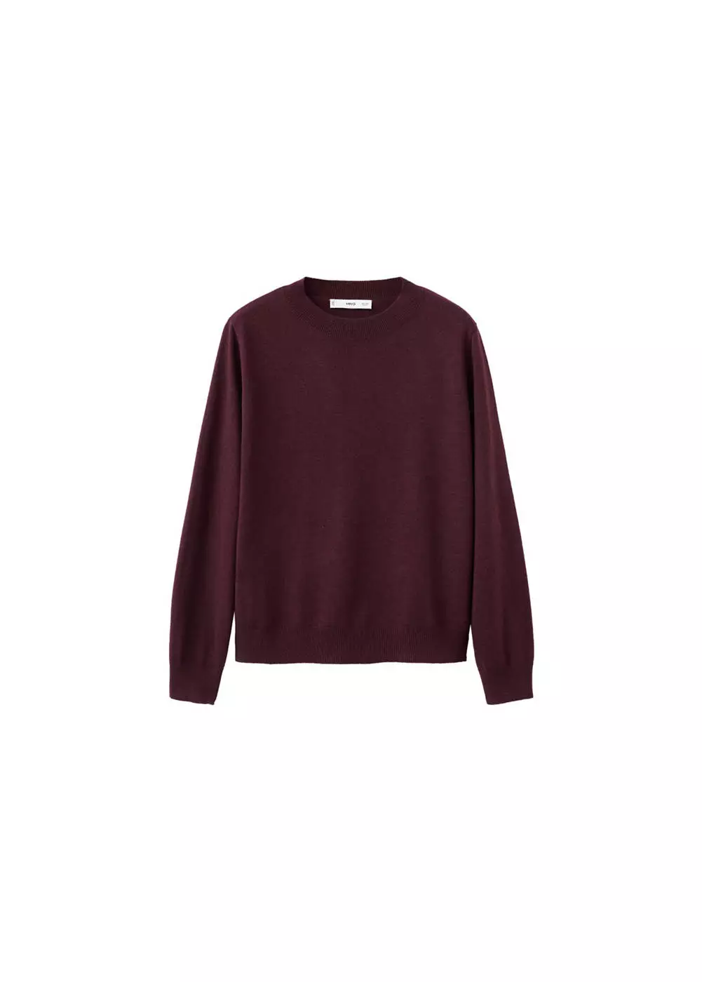 Sweater rajut leher bulat