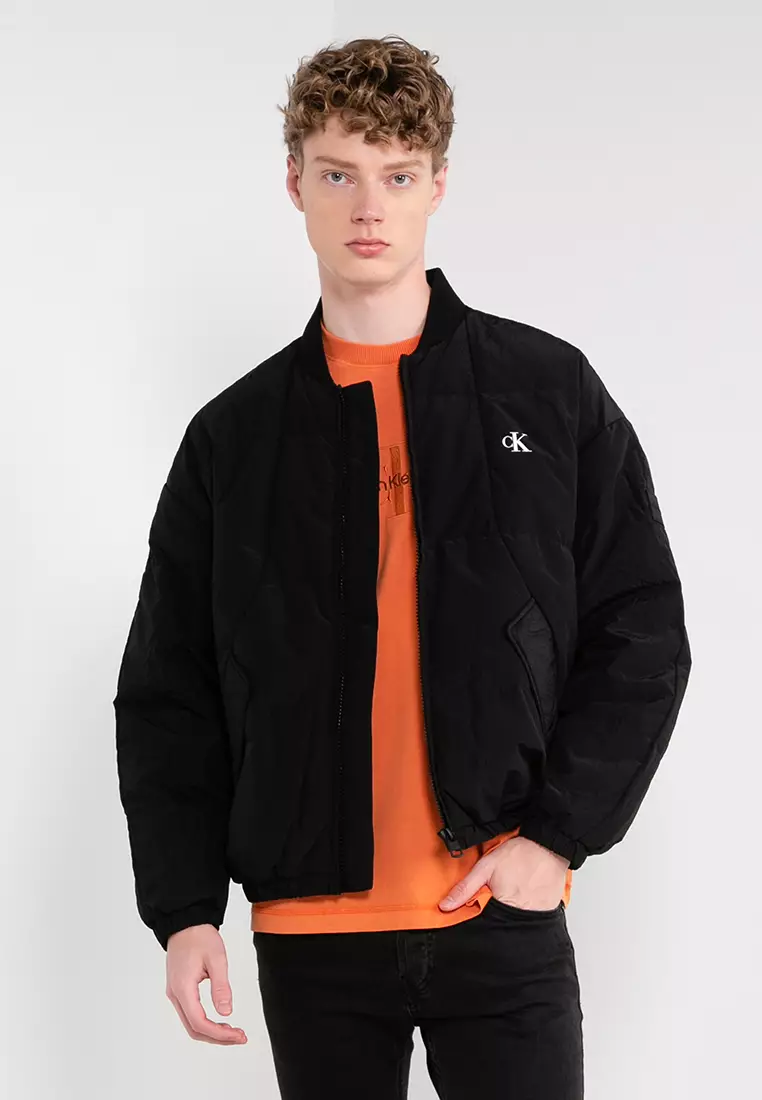 Calvin klein jeans hot sale reflective jacket