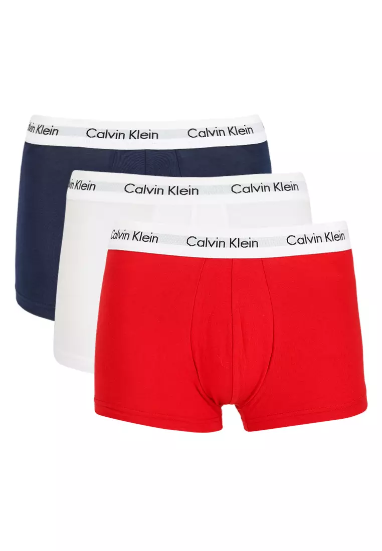 3 Packs Low Rise Boxer Briefs - Calvin Klein Underwear