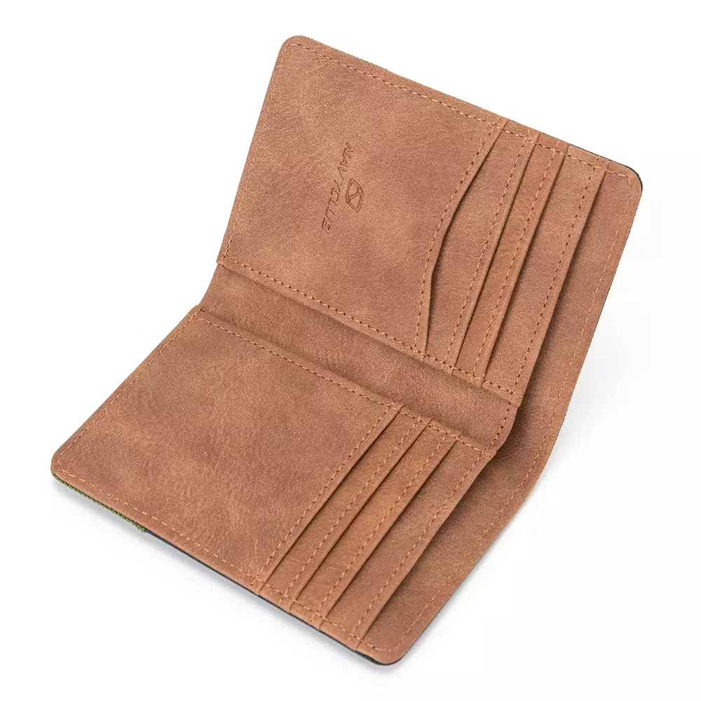 Navy Club Bluton Dompet Pria Kasual - Dompet Lipat Free Box Exclusive