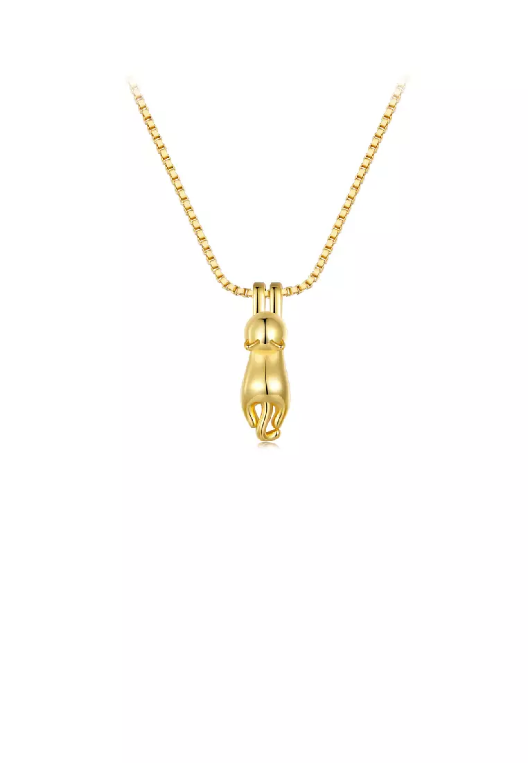 Cat new arrivals pendant gold