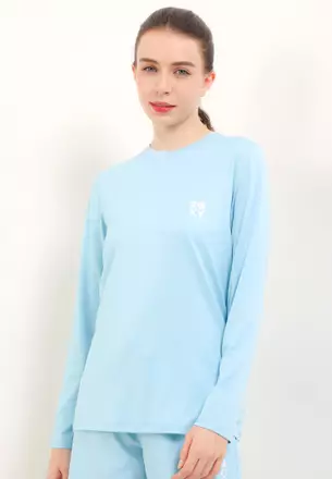 T-shirt/chemise Surf Roxy Lazy Day Pour Femme - Blanc Et Bleu - Manches Courtes - Neuf Avec étiquette
