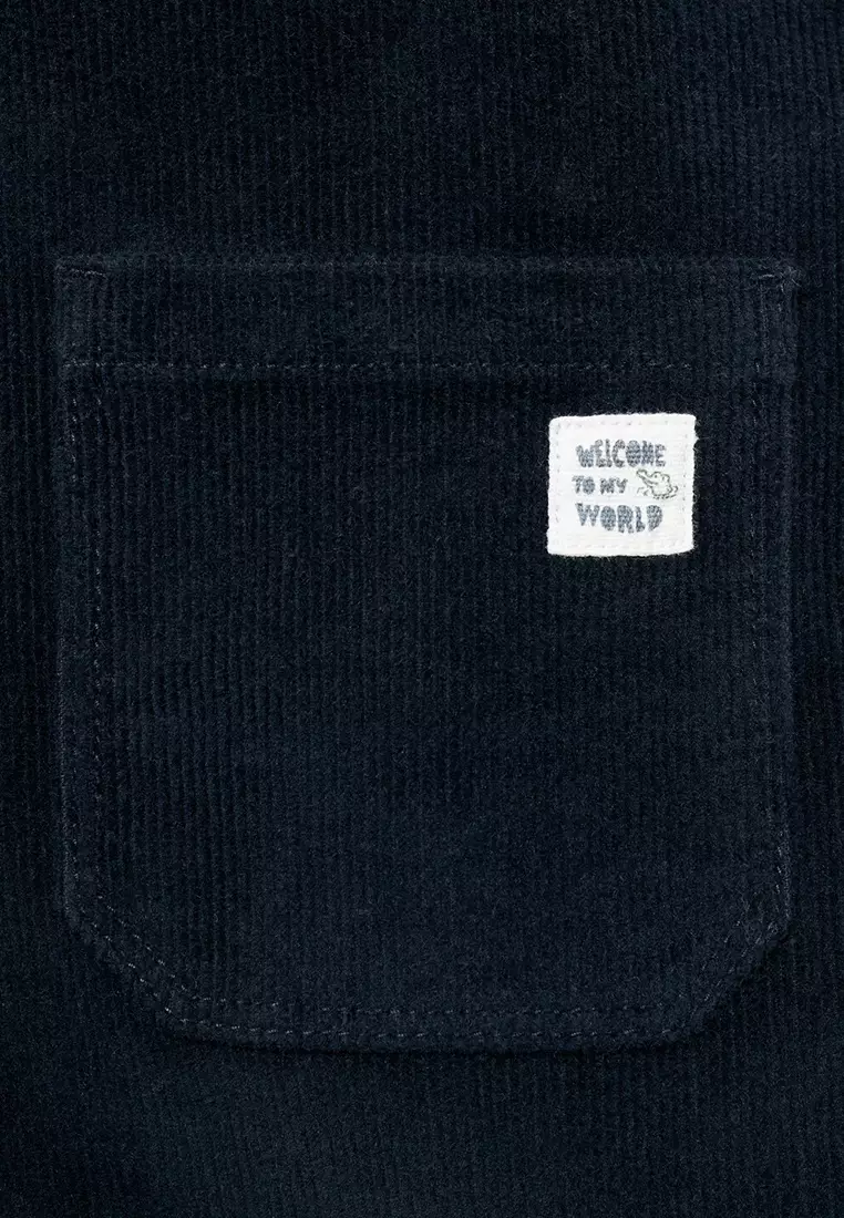 Long Corduroy Dungarees