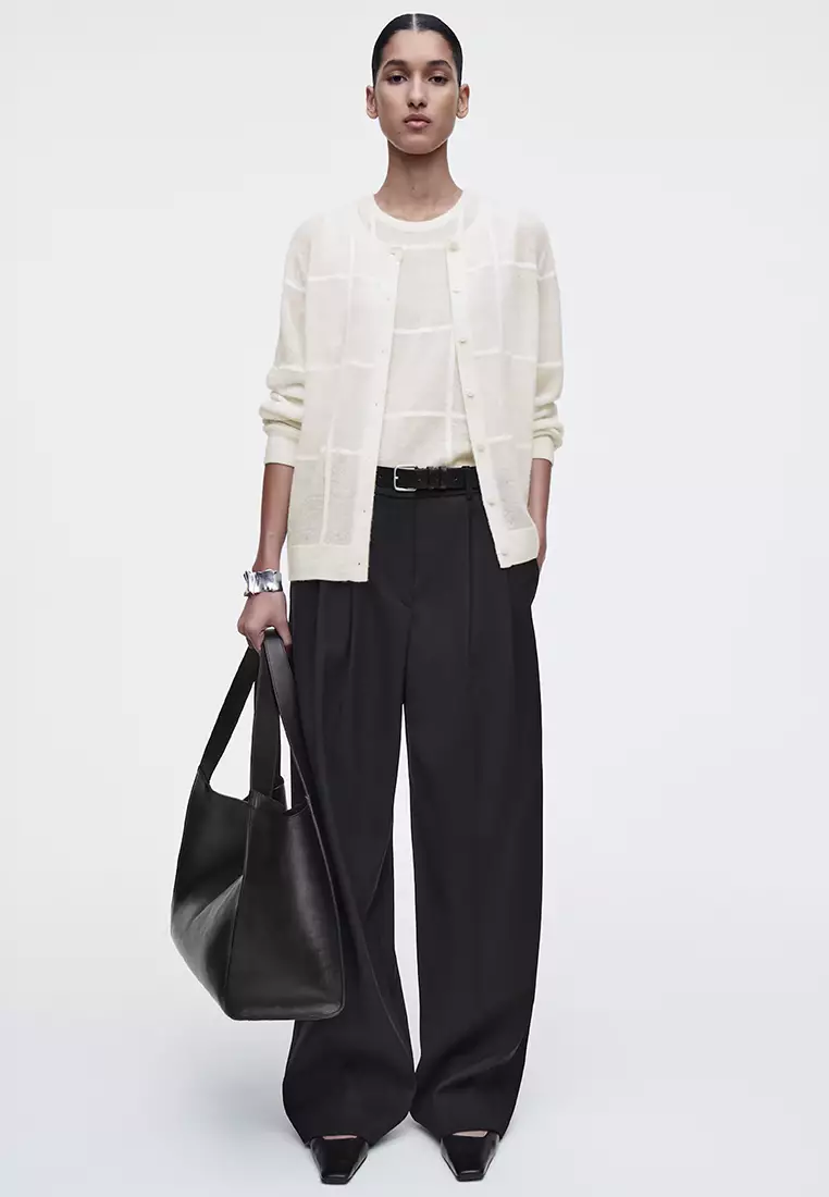 Windowpane-Check Vest