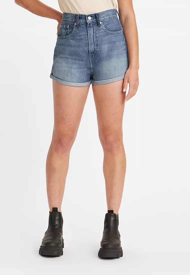 Levi's® WellThread® 永續時裝系列 女士高腰鬆身短褲