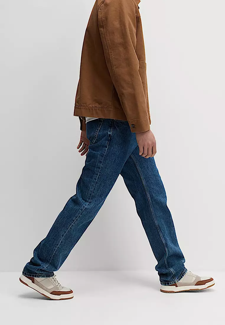 Authentic Relaxed Straight Fit Jeans
