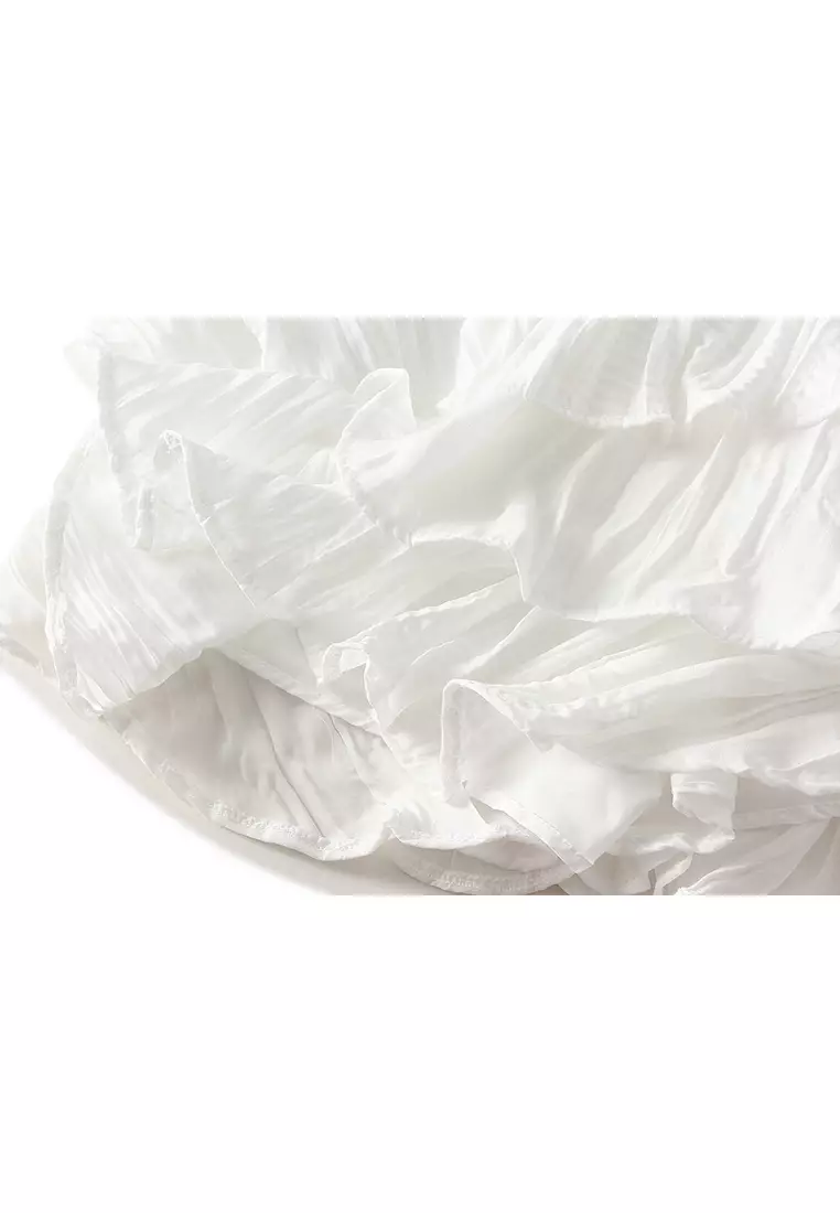 Summer Thin Irregular Puff Skort AF-D8805