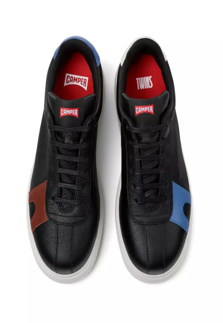 スニーカー CAMPER Men Sneakers Black K100743-042 TWINS 0 Twins Black Sneakers for Men - Spring/Summer collection