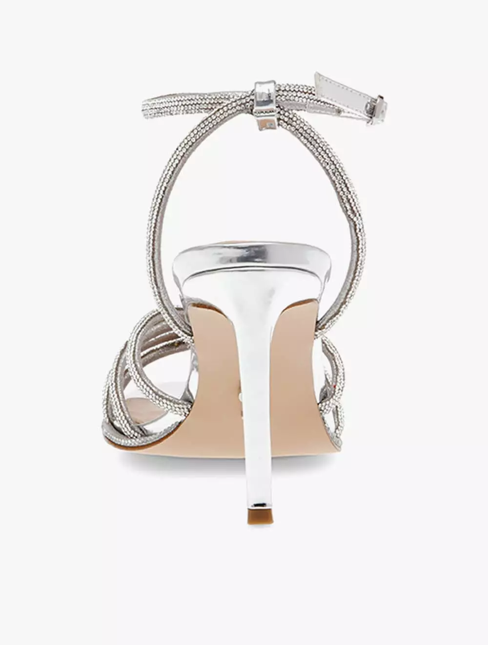 Steve Madden KAILYN-R Women's Sandal Heels- Silver