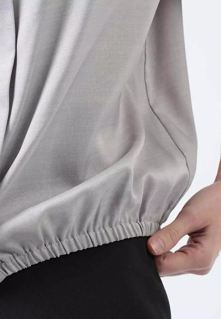 Kinsley Elastic Hem Utility Top