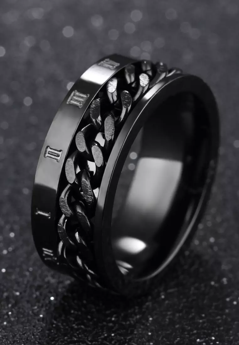 Buy Trendyshop Men's Rome Dial Ring 2026 Online | ZALORA