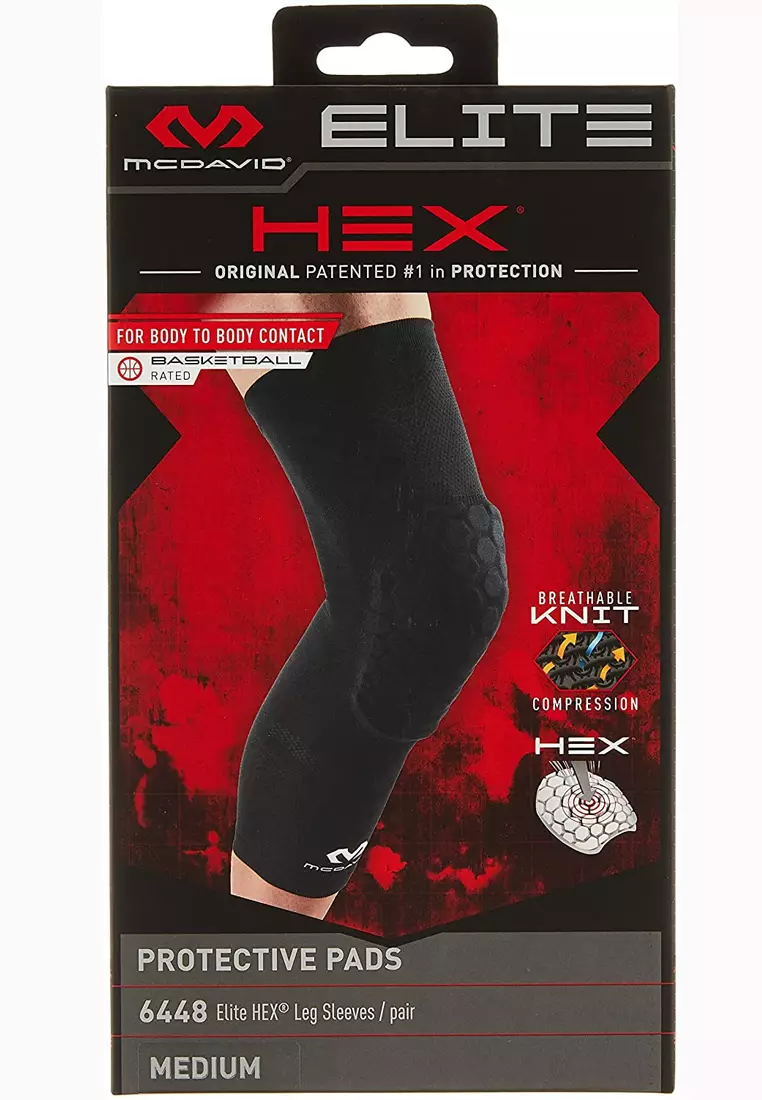 Buy McDavid 6448 Elite Hex® Leg Sleeves Black 2024 Online