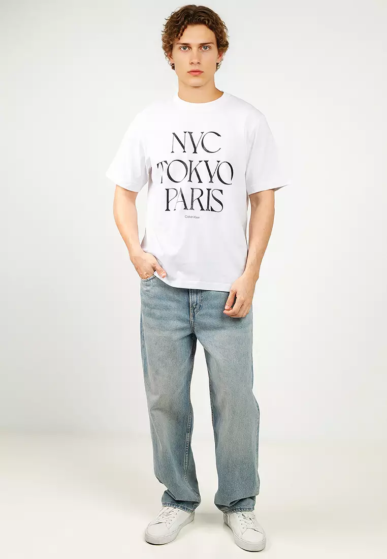City 印花T恤 - Calvin Klein Jeans