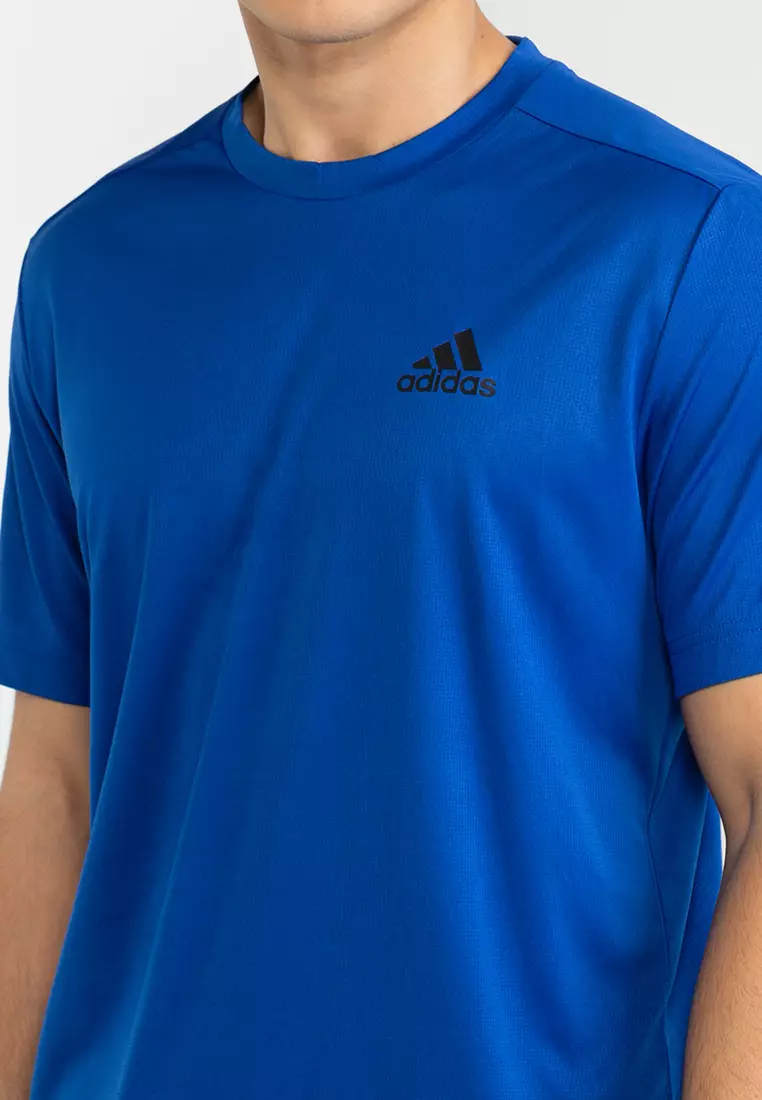 royal blue adidas t shirt