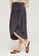SISLEY grey Midi Skirt with Sash 2454FAAD621DEAGS_1
