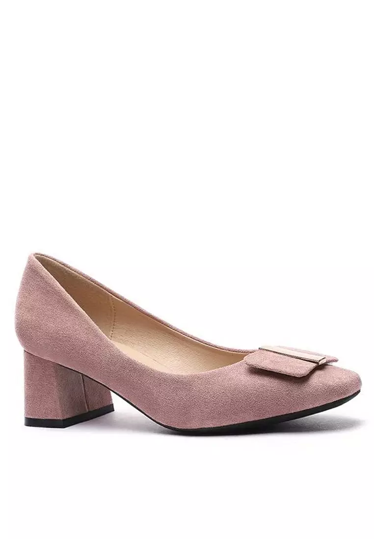 Discount on Twenty Eight Shoes  shoes - SKU: Square Buckle Pumps 1270-44