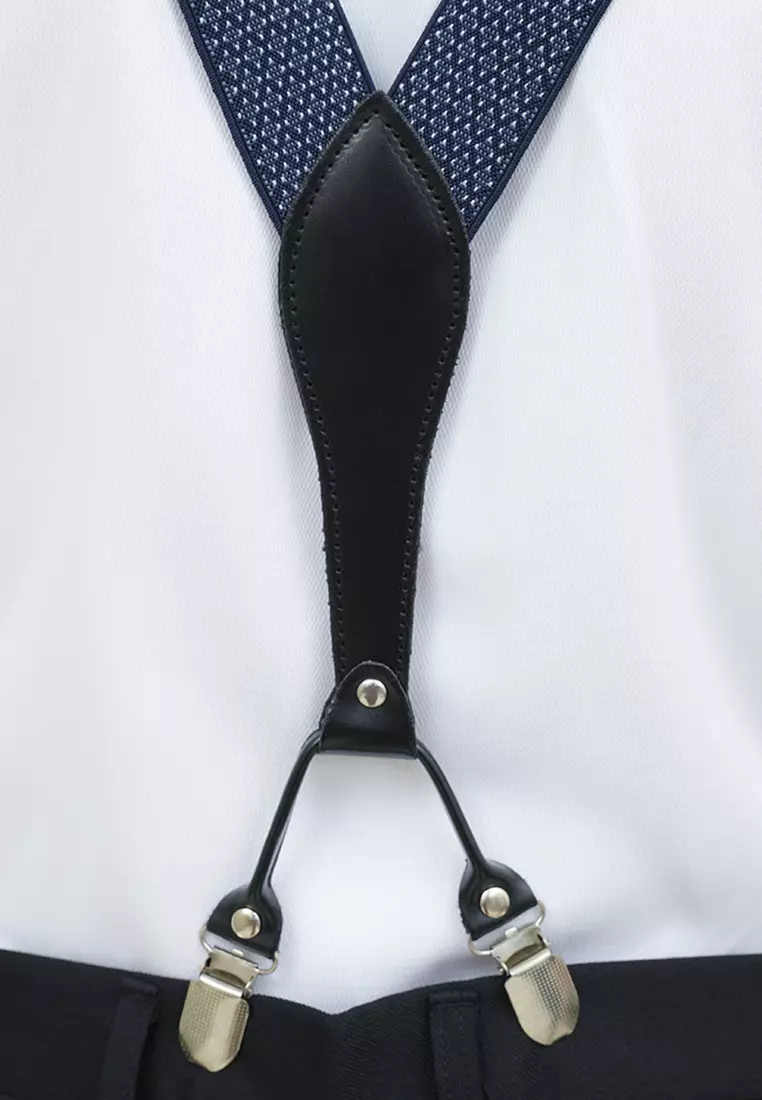 Houseofcuff Suspender Tali Jojon Karet ikat pinggang pria dewasa besar A11