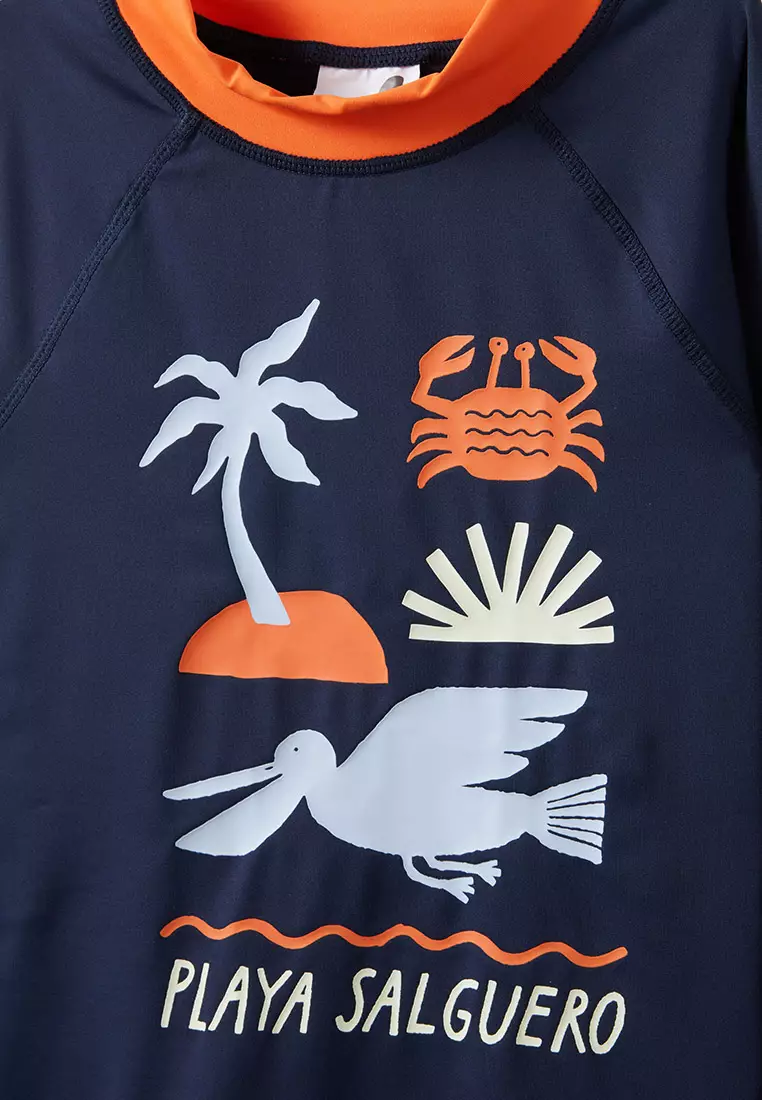 Flynn Long Sleeves Raglan Rash Vest