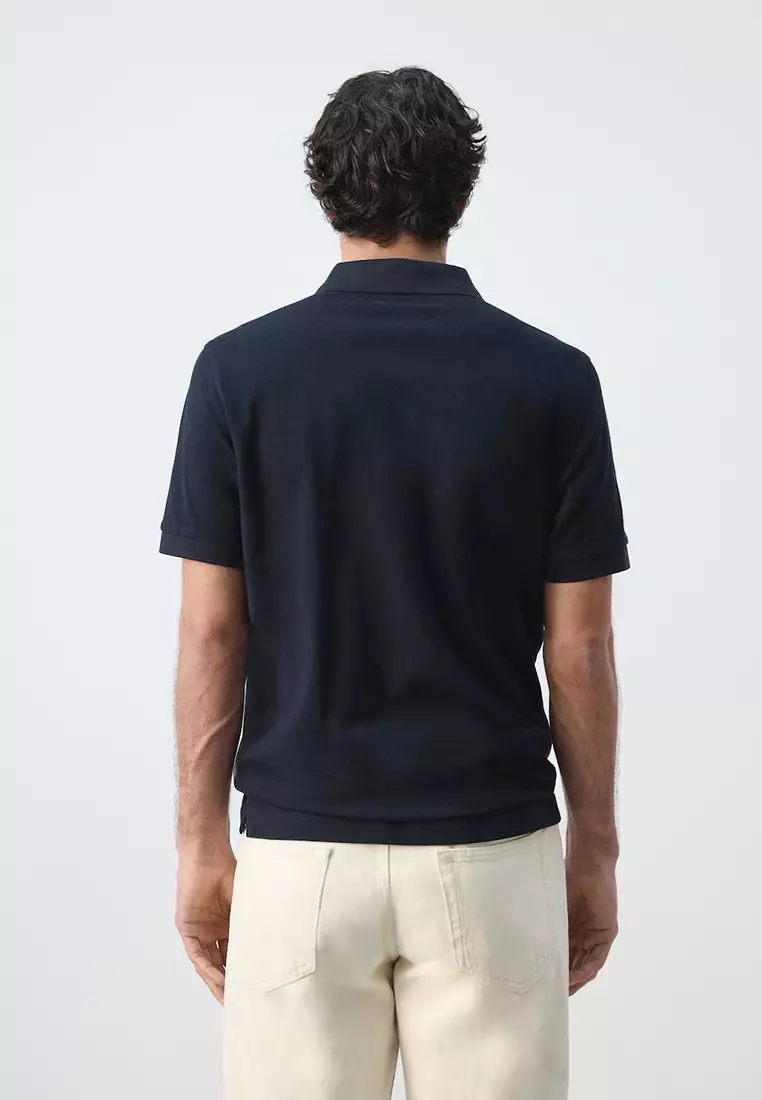 Regular-Fit Cotton Piqué Polo Shirt