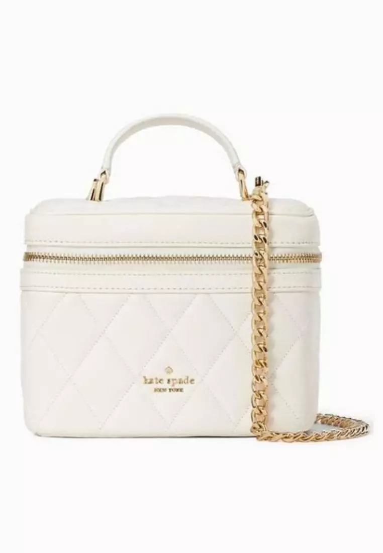 Kate Spade Staci Parchment White Medium Satchel Crossbody