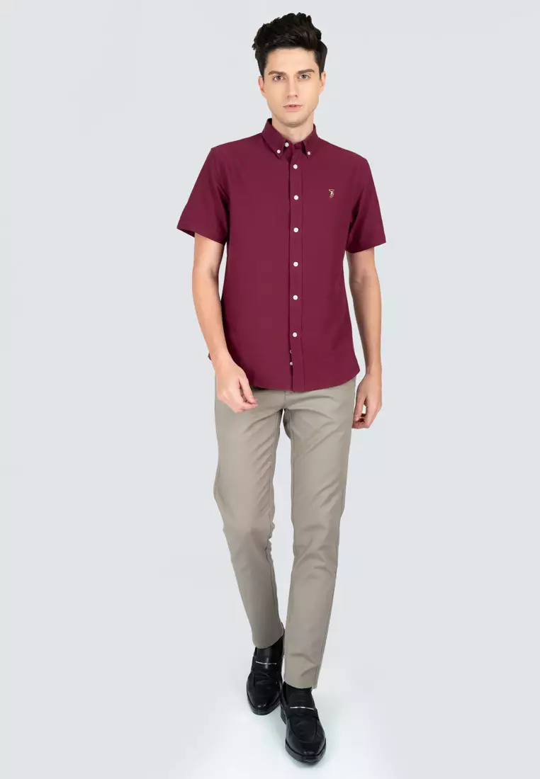 Polo Haus - Men’s Cotton Mix Signature Fit Short Sleeve MBSSVB008