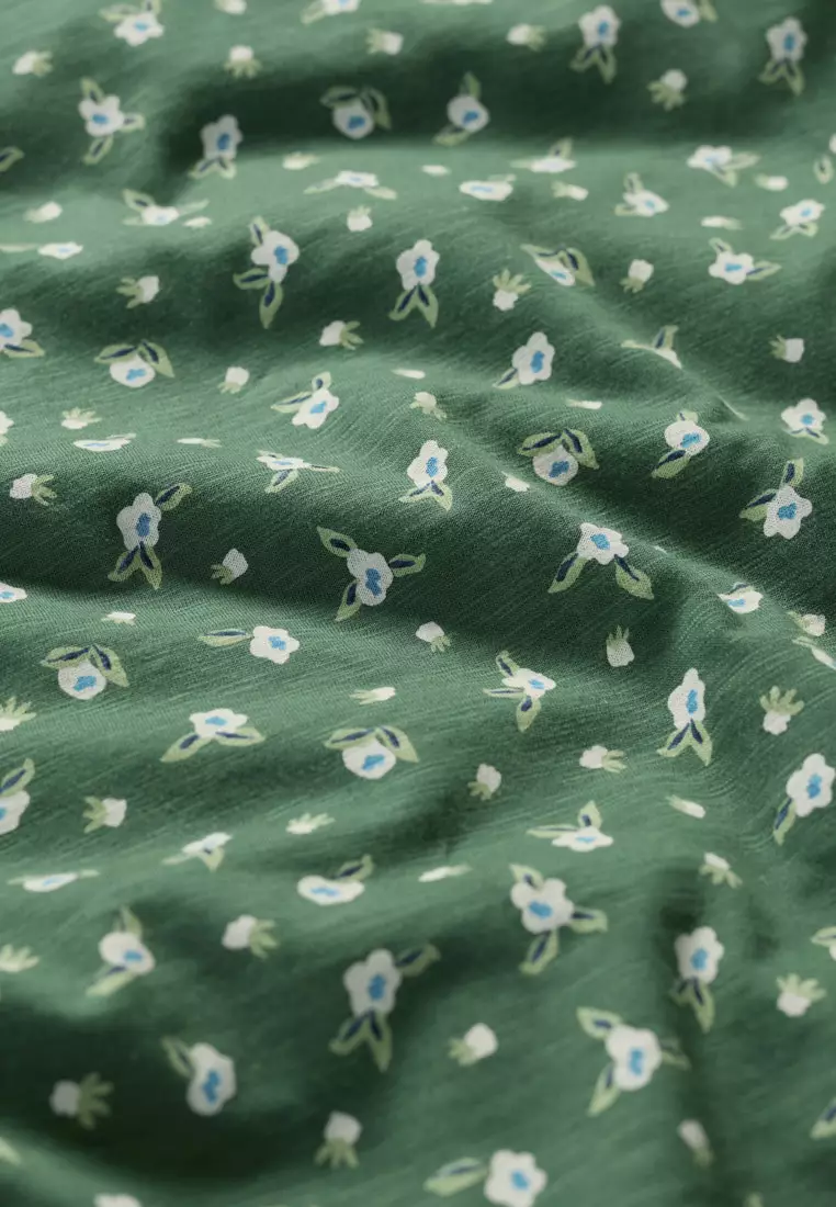 Buy Seasalt Cornwall Seasalt Cornwall Green Chateaux Half Sleeve Maxi ...