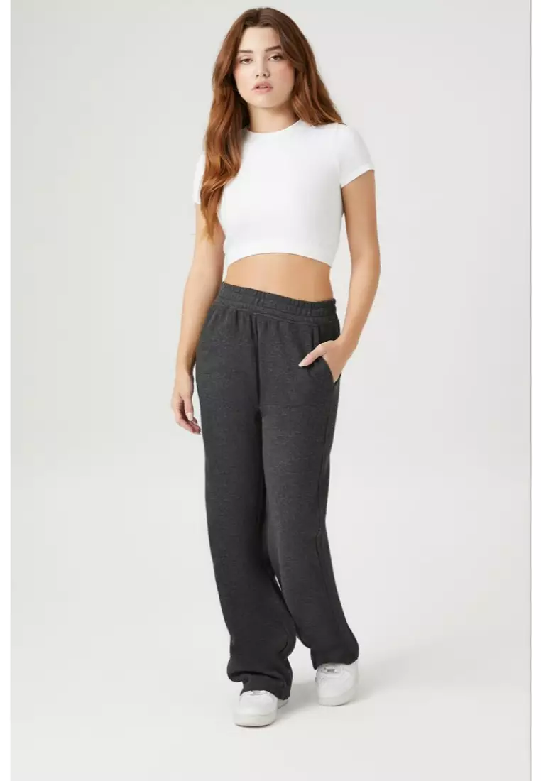 Forever 21 sales white sweatpants