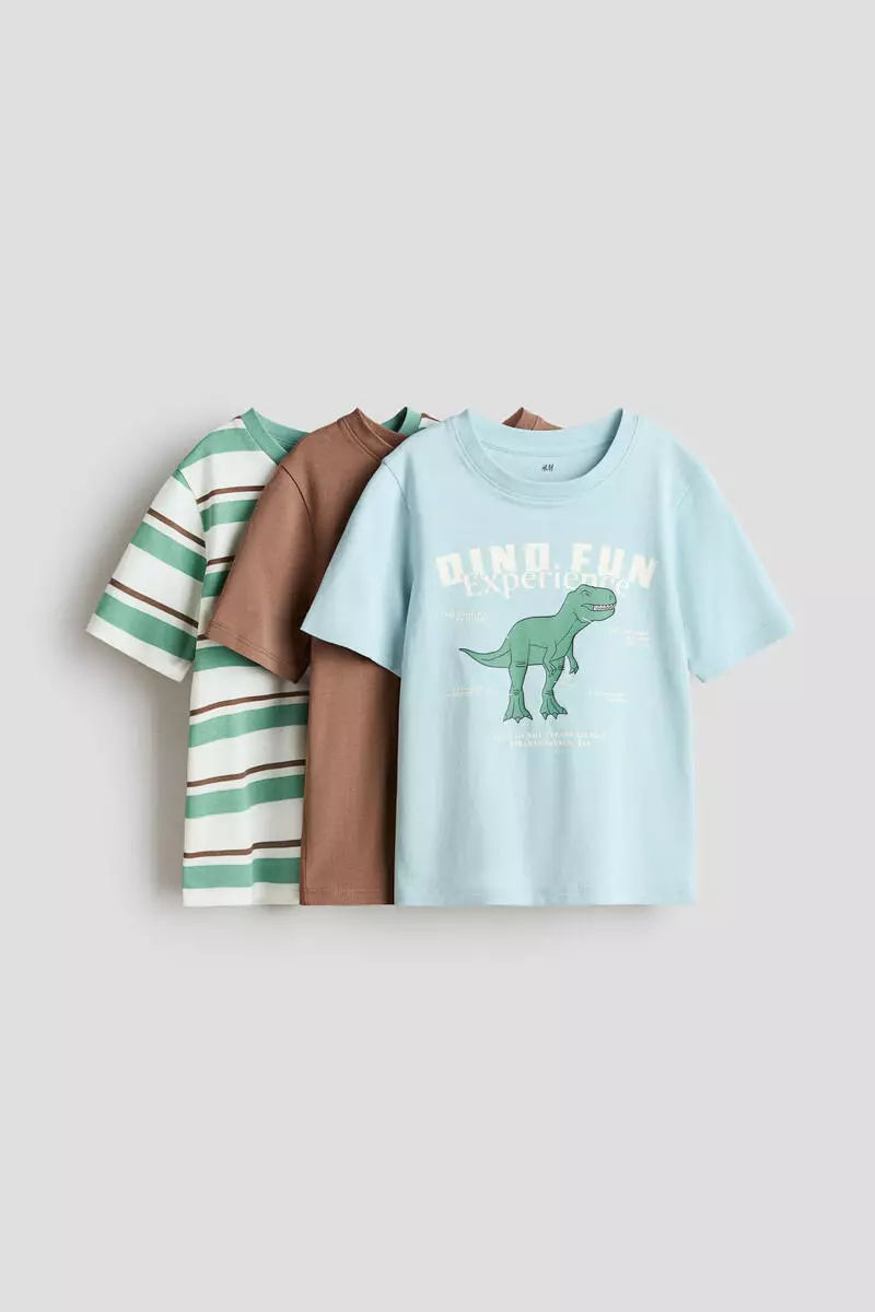 3-pack cotton T-shirts