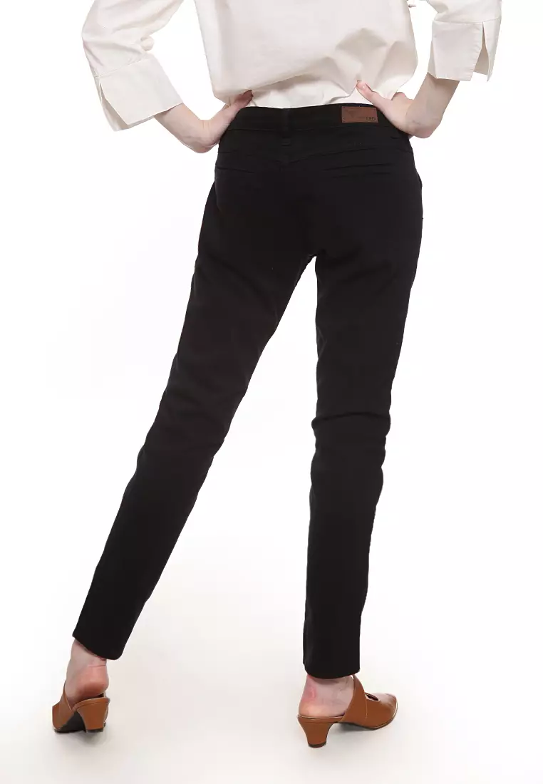 Long Pants Slim Fit Chino Trousers 211901