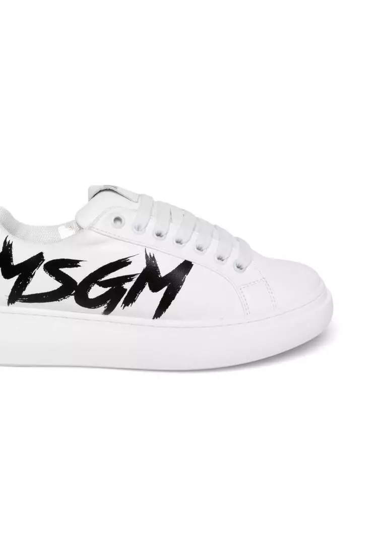 Buy Msgm Synthetic Leather Sneakers 2026 Online | ZALORA Philippines