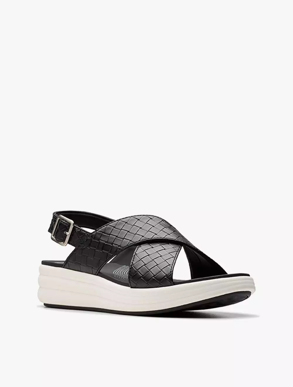 Clarks Drift Sun Black Woven