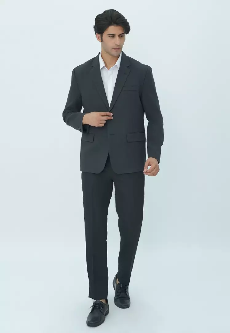 Johnwin - Jas - Formal Suit - Patch Lengan - Abu - FSU.992.221.230.C