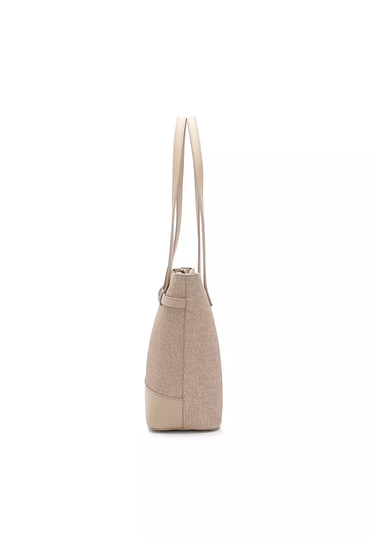 Women's Tote Bag / Shoulder Bag - Khaki