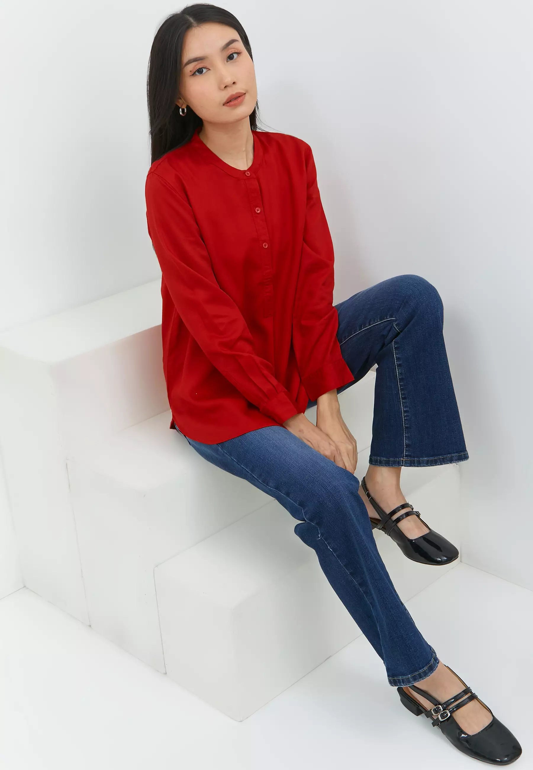 Adelina Red Shirt (G.11652)