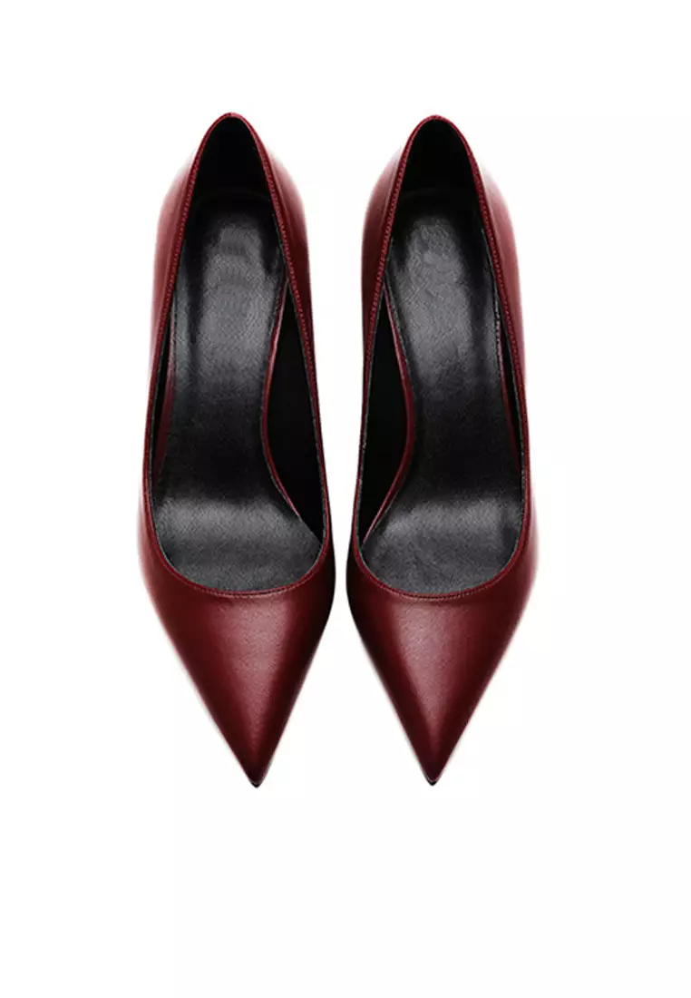 6CM Uniform Pointed High Heel Shoes HZL161