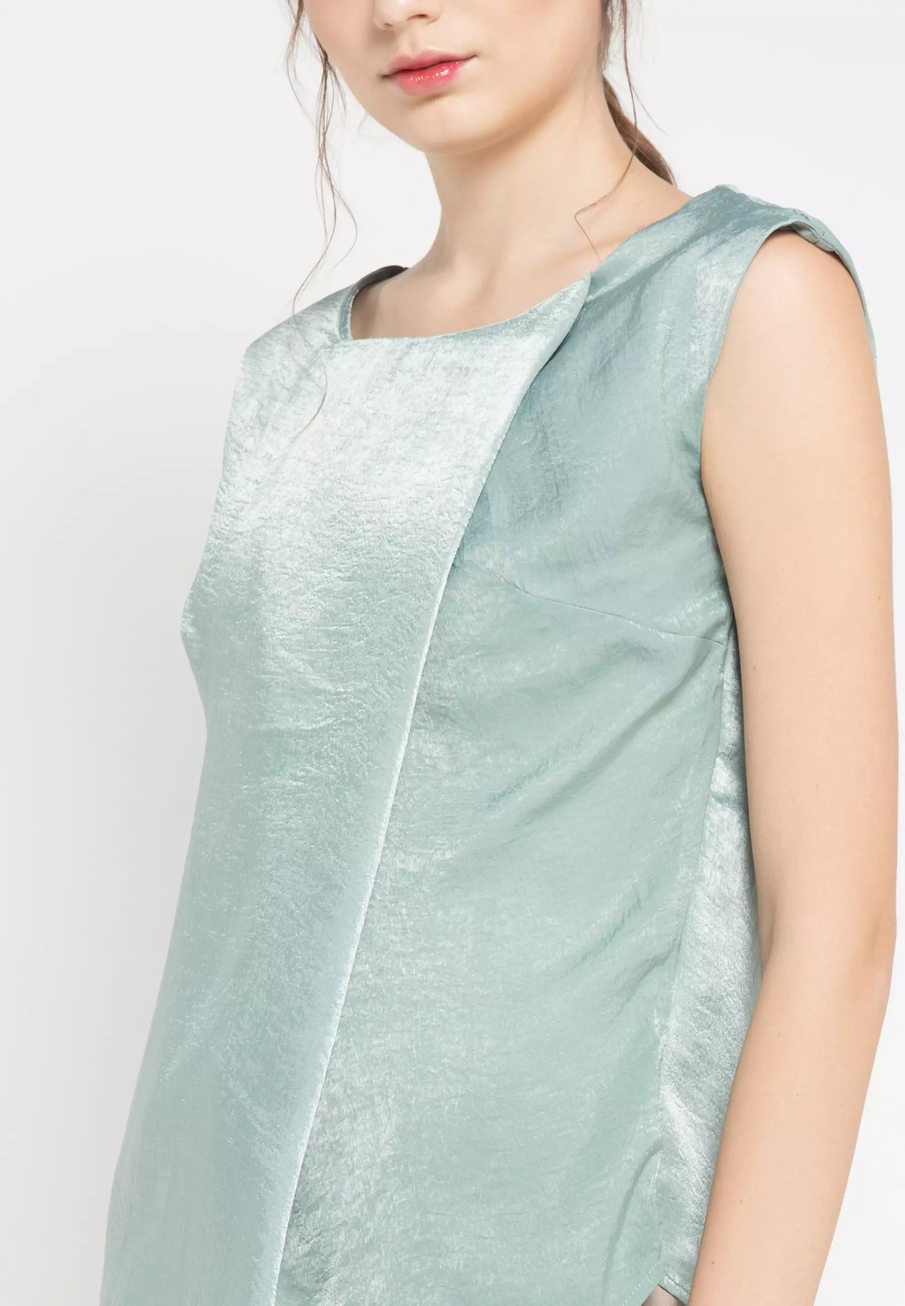 Dame Blouse In Green