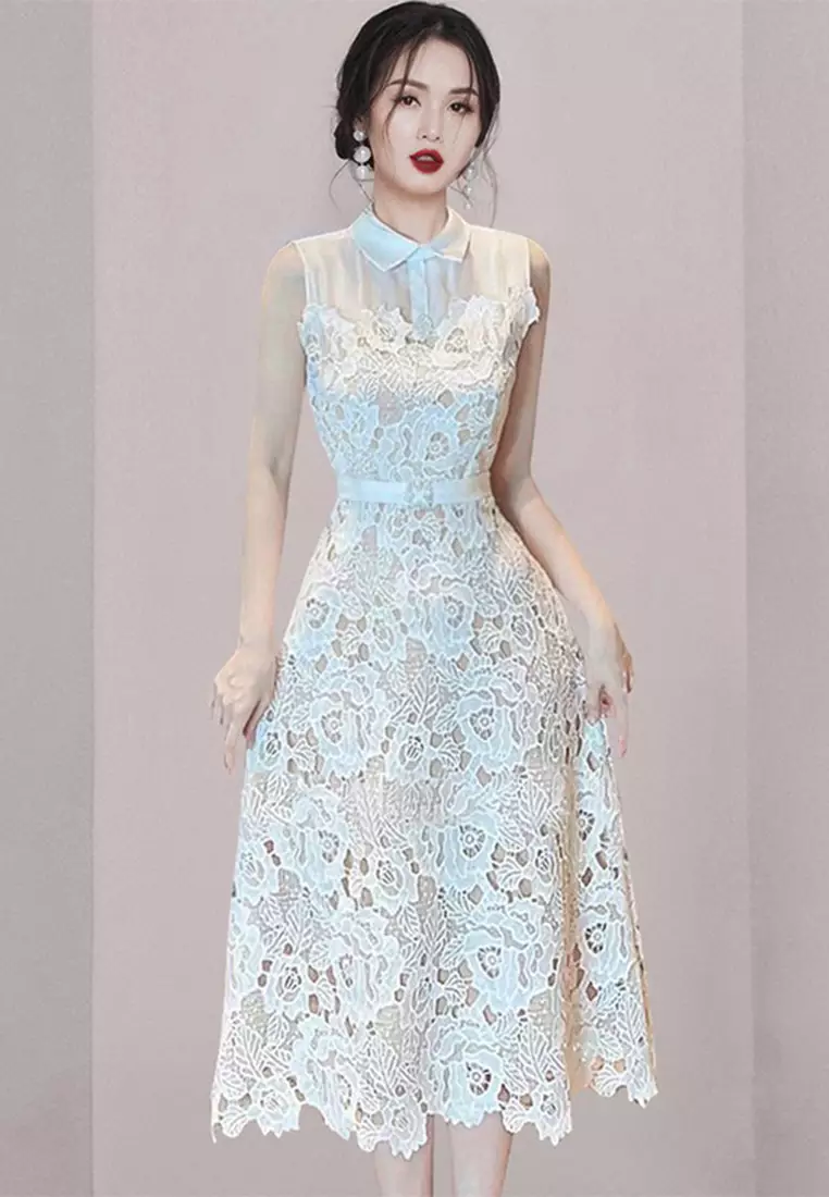 2025 Summer New Lace Private Outfit Noble Dress CA061343