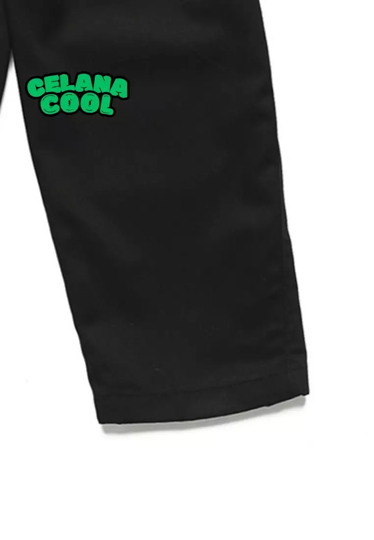 Celana Panjang Katun Cool Black