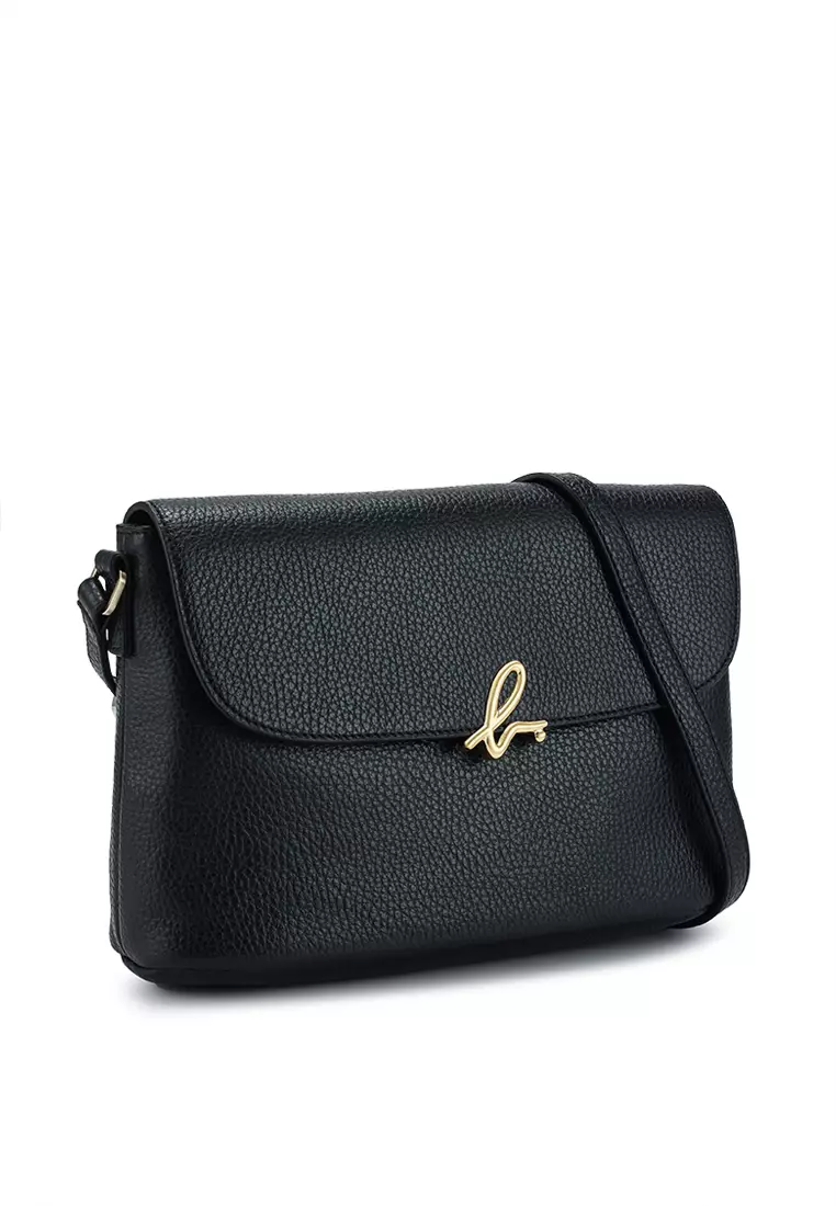 Buy Agnes B. Leather Shoulder Crossbody Bag 2024 Online | ZALORA