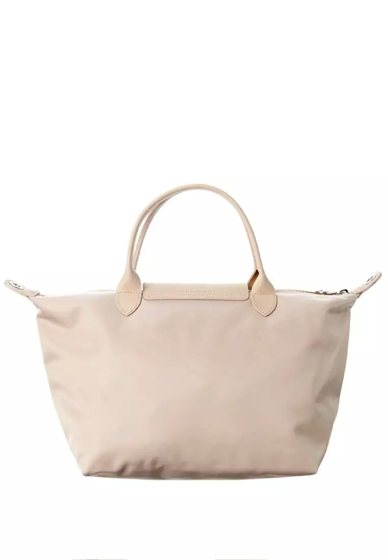 Le Pliage Neo Small Top Handle Handbag - Cream Beige