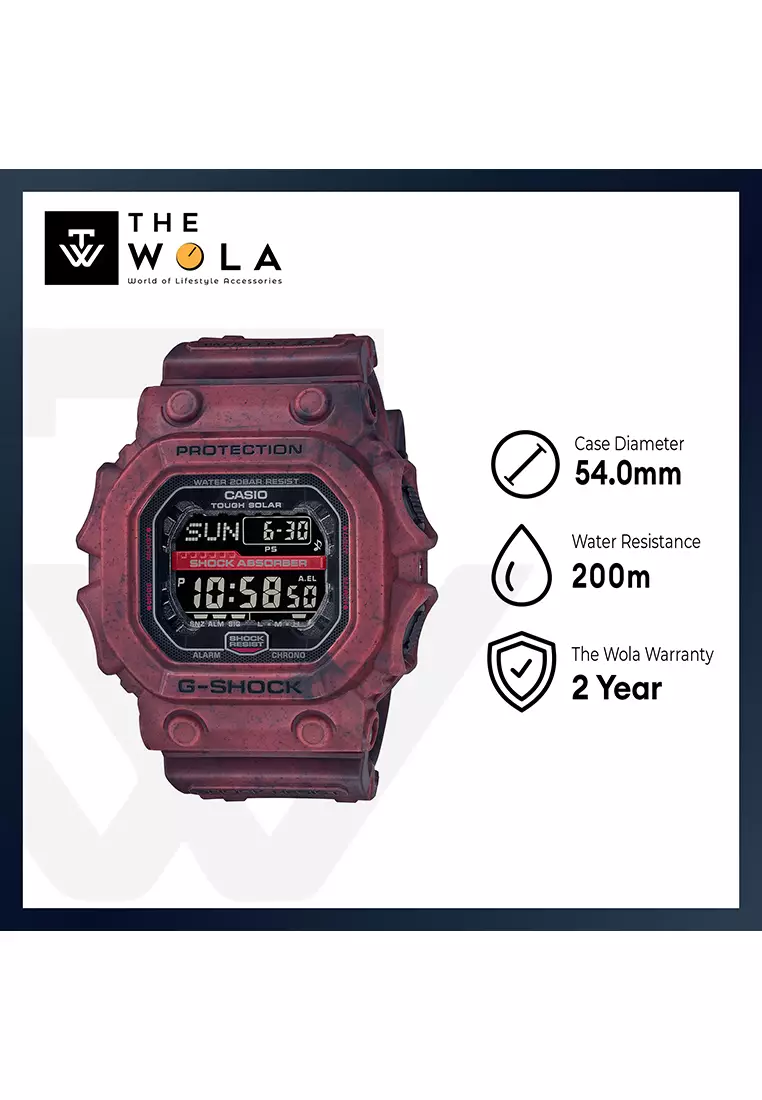 G shock clearance gx 56 red