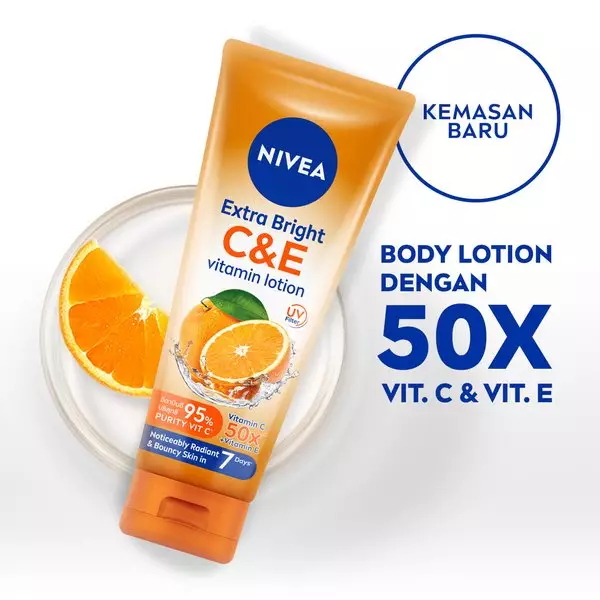 NIVEA Body Lotion - C&E Vitamin Lotion + Night Nourish