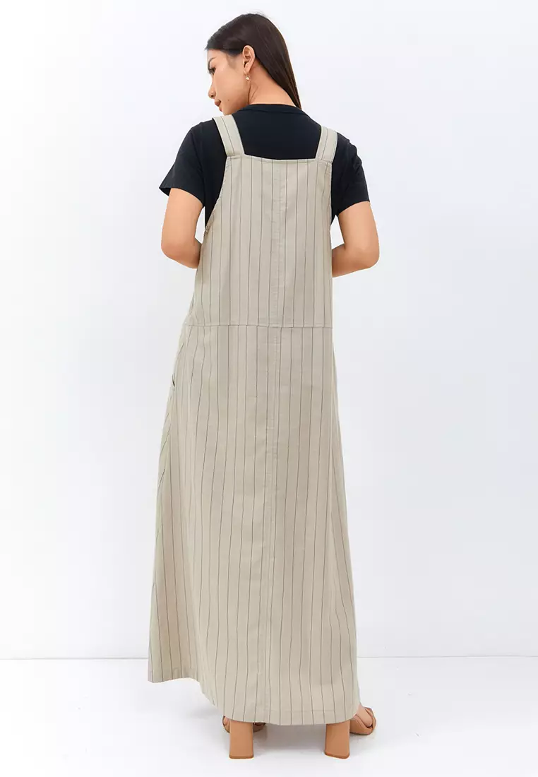 C2 Trebic Khaki Overall Wanita