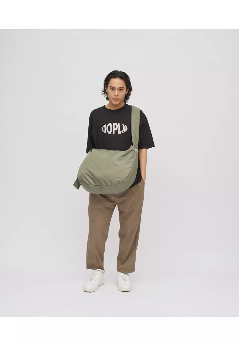 Plain-Me Cloud Bag-Olive (L)  Polyester 100%