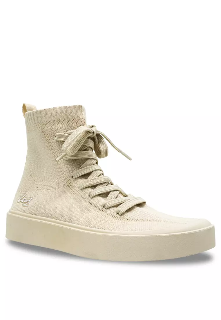 Women Lace up Knitted Lifestyle Sneakers - 240181010